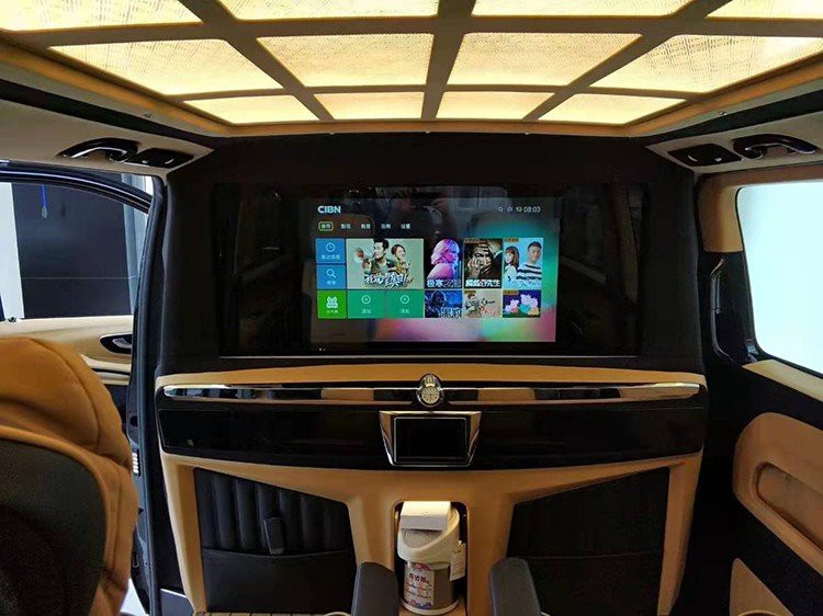 Installation effect drawing of car partition 3