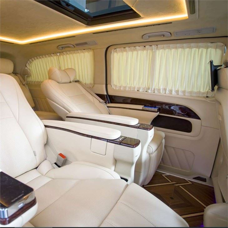 Luxury Car Window Electric Curtains For Business Cars