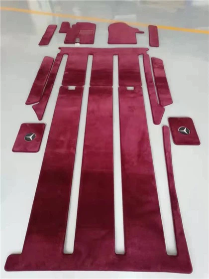 Bílainnréttingar Fylgihlutir Fullkomlega umkringdar bílateppi á gólfmottur fyrir V Class VITO Metris